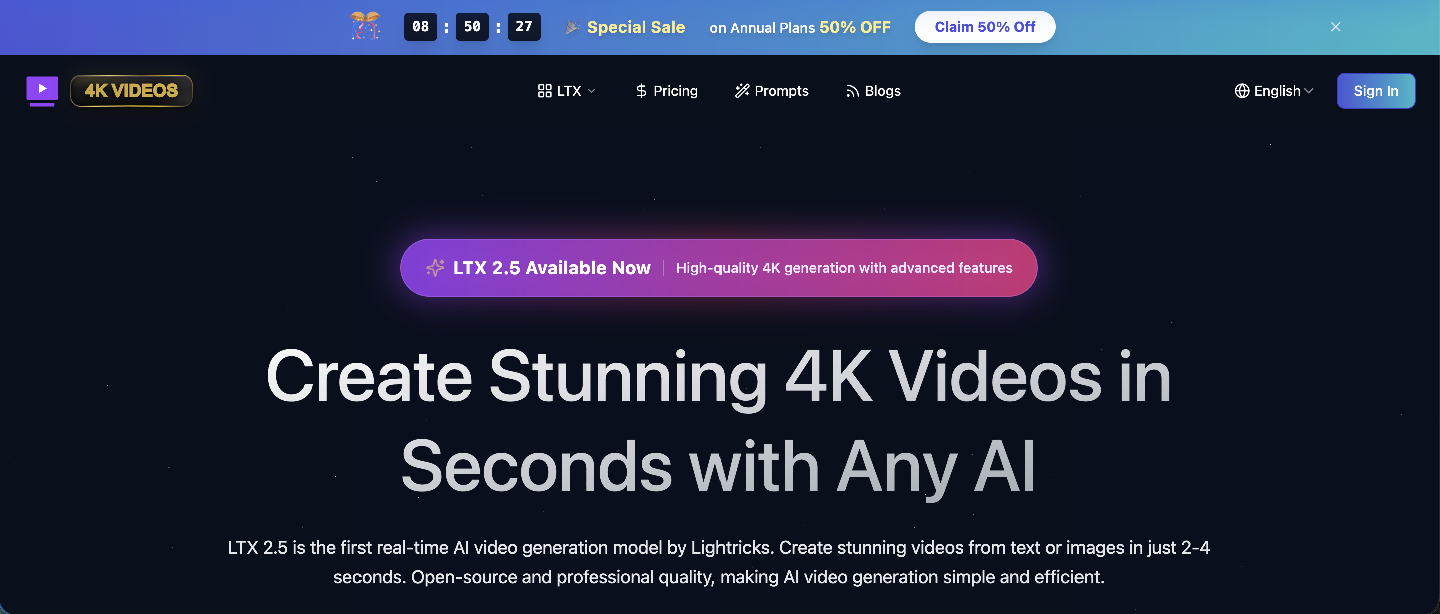 LTX 2.5 screenshot